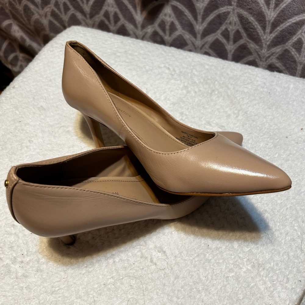 BCBGeneration Nude Pointed Toe Heels